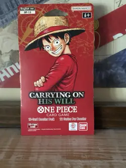 One Piece TCG: Carrying On His Will Sleeved Booster OP-13 English (LOT OF 10) - Image 2