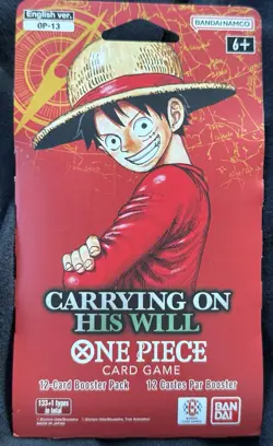 One Piece TCG: Carrying On His Will Sleeved Booster OP-13 English (LOT OF 10) - Image 4