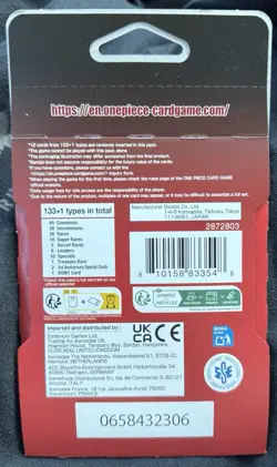 One Piece TCG: Carrying On His Will Sleeved Booster OP-13 English (LOT OF 10) - Image 5