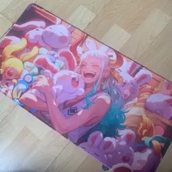 Yamato One Piece Rubber Playmat Play Mat Tcg Trading Card Game Desk Pc Computer - Image 1
