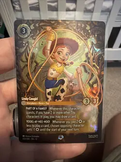Jessie - Lively Cowgirl - 223/204 - Enchanted - Lorcana Wilds Unknown - NM! - Image 2