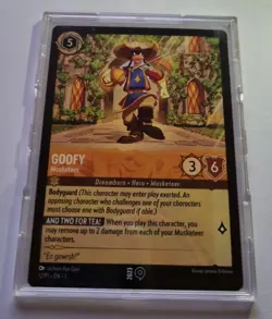 Lorcana TCG Disney Goofy Musketeer 12/P1 EN gamescom Promo 2023 reg. shipping - Image 2