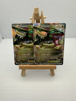 Rayquaza EX 85/124 Dragons Exalted - Holo - Pokemon Card Game TCG✨2 Cards - Image 1