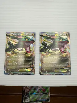 Rayquaza EX 85/124 Dragons Exalted - Holo - Pokemon Card Game TCG✨2 Cards - Image 2