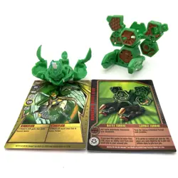 Bakugan Ventus Strikeflier + Battle Turbine Ultimate Attack Gate & Ability Card - Image 1
