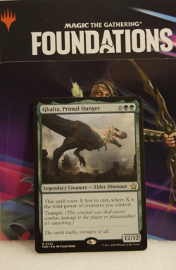 MTG FDN: Ghalta, Primal Hunger (Creature) Foundations Regular Rare 0222 - Image 1