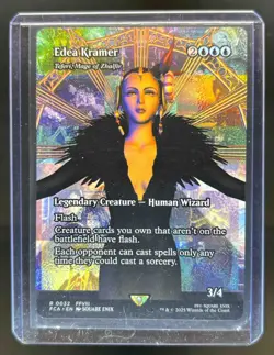2025 Magic The Gathering Final Fantasy Edea Kramer Borderless Foil Rare #0032 - Image 1