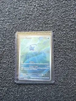 Pokemon TCG Phione Card 175/167 IR Sv06: Twilight Masquerade 2024 NM Condition - Image 1