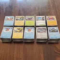 Pokemon TCG bulk 1,000 card lot. All common/uncommon regular no foils. - Image 4
