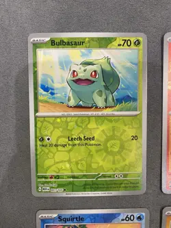 Pokemon 151 S&V Costco Promo Cards Set Cosmos Holo Pikachu Charmander Squirtle - Image 2