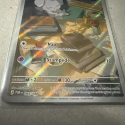 Espurr 095/088 – Perfect Order Illustration Rare Holo Pokemon Card NM/M - Image 2