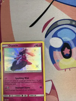 Diancie SV36/SV94 Hidden Fates Ultra Rare Shiny Vault Pokemon Card * New * - Image 4