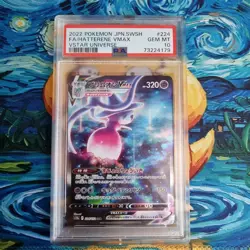 Hatterene PSA 10 Graded Vstar Universe s12a SAR 224/172 Japanese Pokemon Card - Image 1