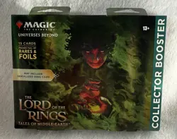 Magic MTG Lord of the Rings Tales of Middle Earth Collector Booster New Sealed - Image 2