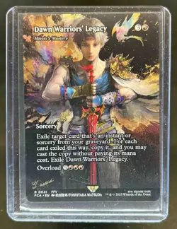 2025 Magic The Gathering Final Fantasy Dawn Warriors Legacy Borderless #0041 - Image 1
