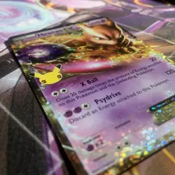 Mewtwo EX 54/99 Celebrations Classic Collection 25th Anniversary Pokemon Card M - Image 5
