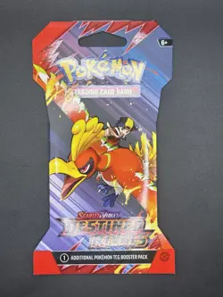 (LOT of 4) Pokemon Destined Rivals Sleeved Booster Packs - Full Art Set - SEALED - Image 2