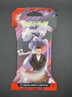 (LOT of 4) Pokemon Destined Rivals Sleeved Booster Packs - Full Art Set - SEALED - Image 5
