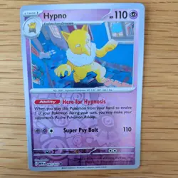 HYPNO 097/165 POKEMON CARD (151 SET) REVERSE HOLO - Image 1