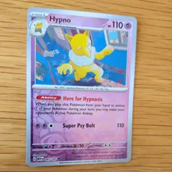 HYPNO 097/165 POKEMON CARD (151 SET) REVERSE HOLO - Image 3