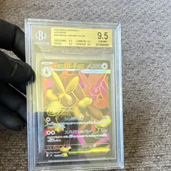 Pokemon Mega Lopunny EX 100/080 Mega Inferno X SR Holo Beckett BGS 9.5 JP - Image 3