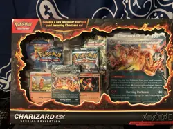 Pokemon TCG Charizard ex Special Collection Box Promo Oversized English 3 Cards - Image 1