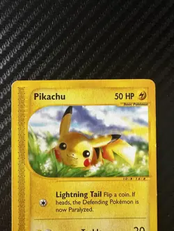 Pokemon TCG Pikachu #124 Pokemon Expedition E Series Non Graded - Image 5