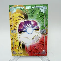 Mimikyu Pikachu Poncho ER 017 Gold Holo Eif Origin 4.0 Non-TCG Pokemon - Image 2
