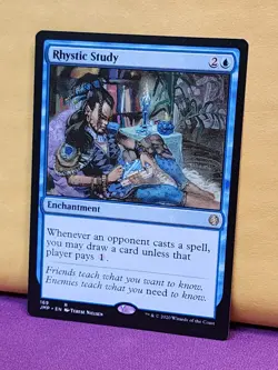 1x Rhystic Study, NM, Jumpstart (JMP), Magic: the Gathering, MtG - Image 2