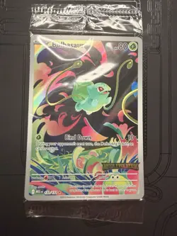 2025 Bulbasaur 133/132 ME01 Mega Evolution Stamped IR SEALED - Image 1