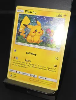 Pokemon TCG Pikachu SM86 Promo Holo MP - Image 2