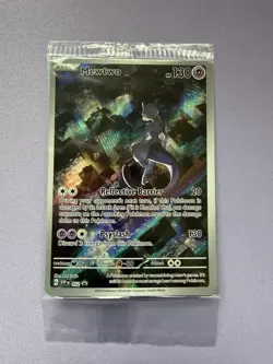 Pokemon Card TCG - Mewtwo SVP 052 Promo Scarlet & Violet 151 Near Mint *SEALED* - Image 1