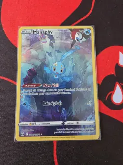 Pokemon - GG06/GG70 Manaphy SWSH Crown Zenith GG Ultra Rare Holo NM TCG - Image 1