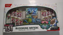 POKEMON TCG SCARLET & VIOLET 151 BLOOMING WATERS PREMIUM COLLECTION SEALED NEW - Image 1