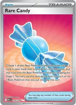 Holofoil - Rare Candy - 175/132 - 175/132 / NM / English Pokemon TCG - Image 1