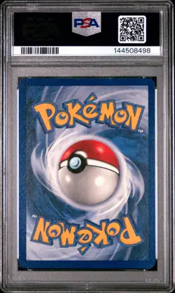 1999 POKEMON FOSSIL #60 GAMBLER PSA 8 - Image 2
