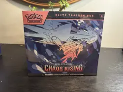 Pokemon Chaos Rising Elite Trainer Box Factory Sealed ETB c - Image 1
