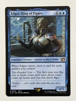Edgar, King of Figaro Final Fantasy Non-Foil Regular MTG NM - Image 1