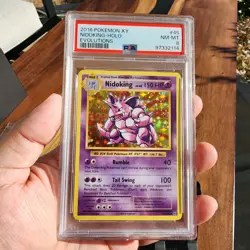 NIDOKING - HOLO - PSA 8 - 2016 Pokemon XY Evolutions - #45 - Image 1