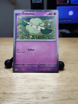 Cottonee #018 and Whimsicott #019 Promo (Cosmos Holos), Mega Evolution Promo, NM - Image 3