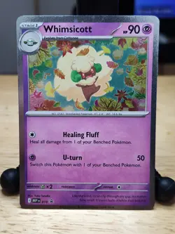 Cottonee #018 and Whimsicott #019 Promo (Cosmos Holos), Mega Evolution Promo, NM - Image 4