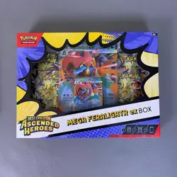 Pokemon Mega Evolution Ascended Heroes Meganium & Feraligatr ex Box Lot 2 Sealed - Image 4