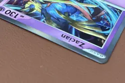 Zacian - MEP 015 (Prerelease) Promo Pokemon Phantasmal Flames Stamped - LP - Image 3