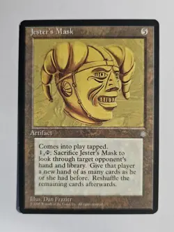 MTG - Jester's Mask Ice Age Regular Rare Lp - Image 1