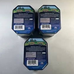 Pokemon TCG: Pokemon Go Tin Set Of 3x New & Sealed Pikachu, Blissey, Snorlax - Image 2