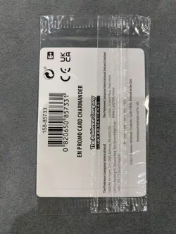 Pokemon TCG 151 Charmander 004/165 Gamestop Stamped Promo Sealed - Image 3