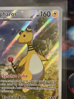 Pokemon TCG ENG Ampharos SIR Chaos Rising 090/086 Holo Rare Near Mint - Image 3