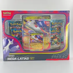 Pokemon TCG Coffret 4 Boosters Mega-Latias EX Neuf Scelle Cartes EV06 EV09 ME01 - Image 1