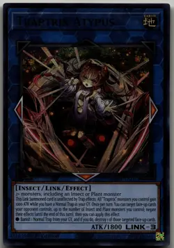 Traptrix Atypus Ultra Rare Structure Deck: Beware of Traptrix SDBT-EN043 LP - Image 1