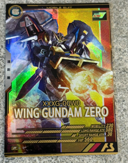 Gundam Arsenal Base Wing Zero Parallel Deathscythe Hell VE02-014 VE02-016 3 Card - Image 3